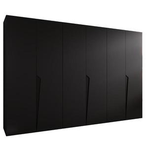 Skriňa Piano 1-300 (3x100) čierna/čierna vyobraziť