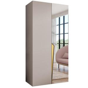 Skriňa Piano 2-100 kašmír/zlatá vyobraziť