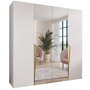 Skriňa Piano 2-200 biela/zlatá vyobraziť