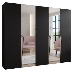 Skriňa Piano 2-250 čierna/kašmír vyobraziť