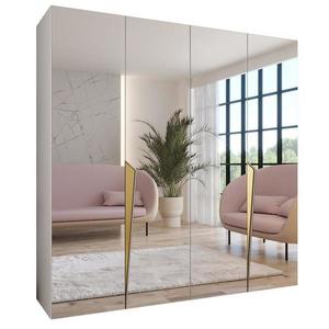 Skriňa Piano 3-200 biela/zlatá vyobraziť