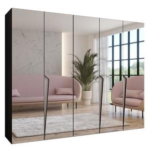 Skriňa Piano 3-250 čierna/kašmír vyobraziť