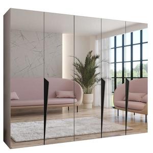 Skriňa Piano 3-250 kašmír/čierna vyobraziť