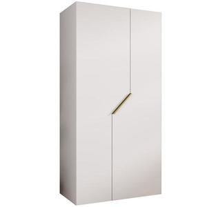 Skriňa Andrew 1-100 biela/zlatá vyobraziť