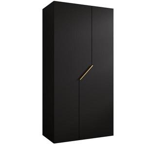 Skriňa Andrew 1-100 čierna/zlatá vyobraziť