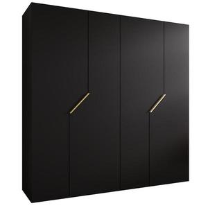 Skriňa Andrew 1-200 čierna/zlatá vyobraziť