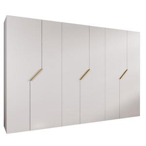 Skriňa Andrew 1-300 biela/zlatá vyobraziť