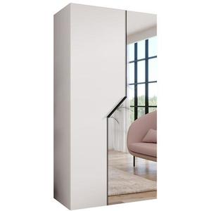 Skriňa Andrew 2-100 biela/čierna vyobraziť