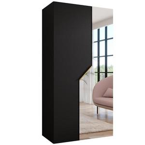 Skriňa Andrew 2-100 čierna/zlatá vyobraziť