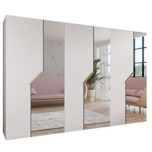 Skriňa Andrew 2-300 biela/zlatá vyobraziť