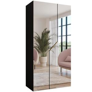 Skriňa Andrew 3-100 čierna/zlatá vyobraziť