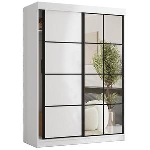 Skriňa Tanger So zrkadlom 138 Biela vyobraziť