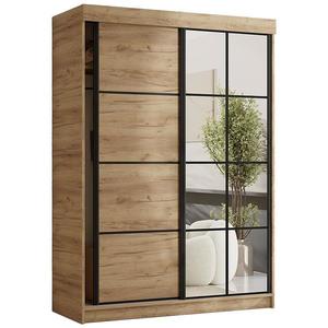 Skriňa Tanger So zrkadlom 138 Dub Craft Zlatý vyobraziť