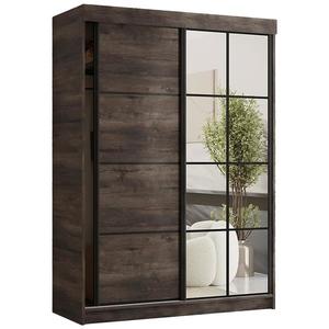 Skriňa Tanger So zrkadlom 138 Tmavý popol vyobraziť