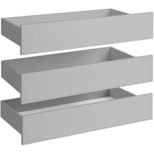 Sada zásuviek do šatníka Braga 1 (3 KS) platinovo sivá vyobraziť