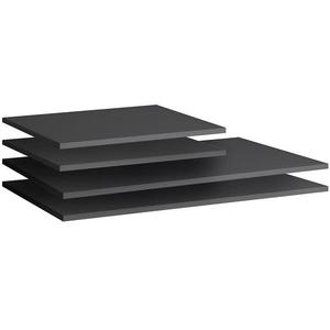 Police do skriňa Marbella/Alicante 300 čierna (sada 4 ks) vyobraziť