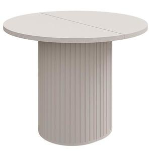 Stôl Ovalio Pieskovo béžová vyobraziť