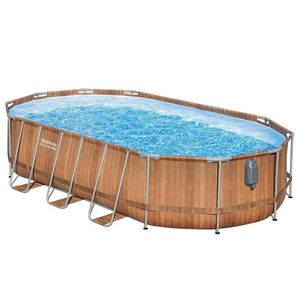 Oválny bazén s rámom 6, 10x3, 66x1, 22m doska 56719 vyobraziť