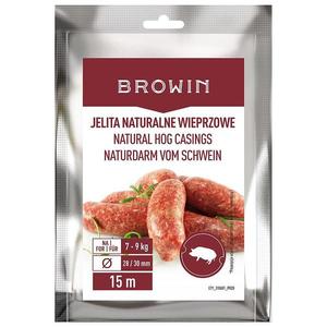 Prírodné bravčové črevá – kaliber 28/30mm – 15m vyobraziť