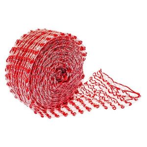 Údenárska sieťka 22 cm (125c) žilkovo-červená – 4m vyobraziť