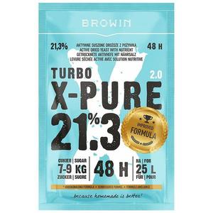 Kvasnice turbo x-pure 21, 3% 48h – 135 g vyobraziť