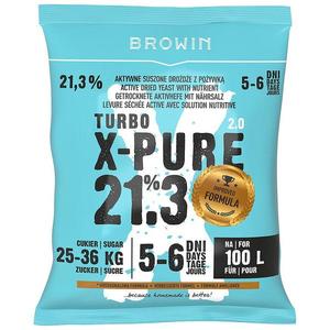 Kvasnice turbo x-pure 21, 3% 360 g 100 l vyobraziť
