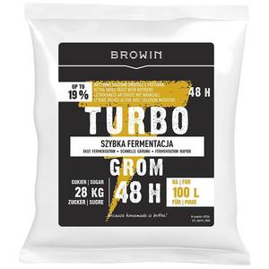 Liehovarnícke kvasnice turbo grom 48h 100 l - 510 g vyobraziť