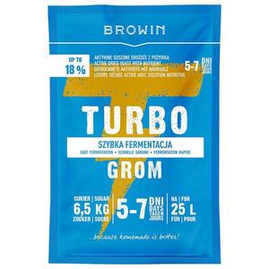 Liehovarnícke kvasnice turbo grom 5-7 dní - 85g vyobraziť