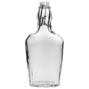 Fľaša ploskačka 250 ml s hermetickým uzáverom vyobraziť