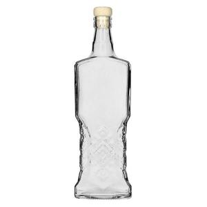 Fľaša ukrajinka 700 ml s korkom vyobraziť