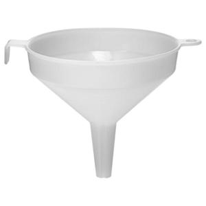 Plastový lievik biely fi10 cm vyobraziť