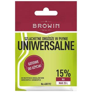 Vínne kvasnice univerzálne bez množenia – 20 ml vyobraziť