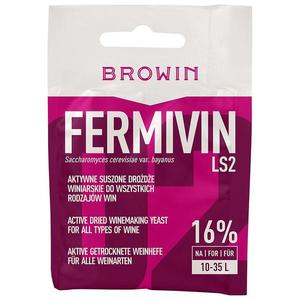 Vínne kvasnice sušené fermivin ls2 - 7g vyobraziť