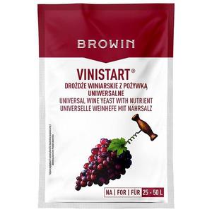Kvasnice vinistart - štartovacia súprava na víno - 34 g vyobraziť