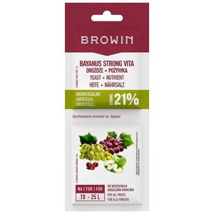 Kvasnice bayanus + výživa univerzálne - 21% vyobraziť