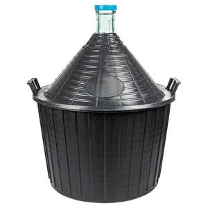 Demižón na víno 54 l v plastovom košíku vyobraziť