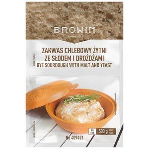 Kvások na ražný chlieb s droždím a sladom - 23g vyobraziť