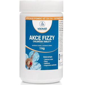 Vodnar Chloršok minitablety Akce Fizzy 1 kg vyobraziť