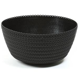 Kvetináč Jersey 300 Recycled čierna LA786-04 vyobraziť