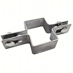 Svorka 60x40x1, 5 mm pozinkovaná priechodná skrutka – pozinkované skrutky vyobraziť