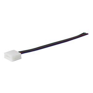 Konektor nepájivý s vodičom pre RGB LED pásiky o šírke 10mm 5050 IP65 vyobraziť