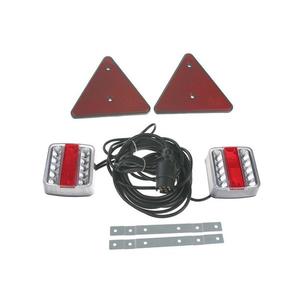 Svetlo na prívesný vozík LED STU s káblom a trojuholníkom vyobraziť