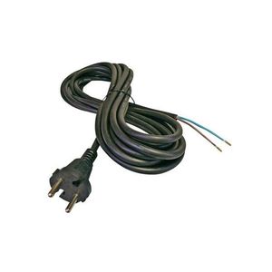 Flexo šnúra gumená 2x1, 5mm2 5m čierná GETI vyobraziť