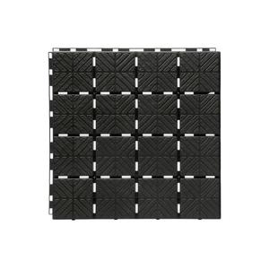 Dlaždice záhradné EASY SQUARE čierna 40x40cm - 1, 5m2 vyobraziť