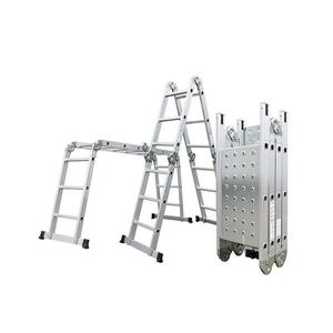 Štafle hliníkové G21 GA-SZ-4x3-3, 7m multifunkčné + podlážka vyobraziť