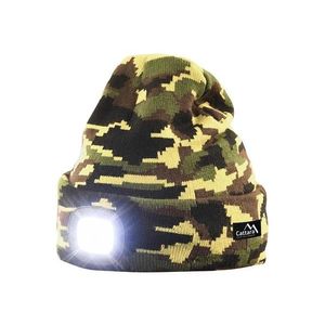 Čiapka s čelovkou CATTARA 14020 Army nabíjacie vyobraziť