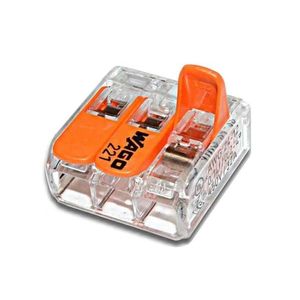 Svorka Wago 221-413 3x0, 2-4mm2 s pákou vyobraziť