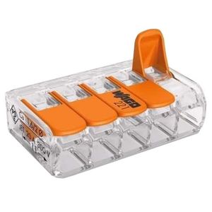 Svorka Wago 221-415, 5x0, 24-4mm2 s pákou vyobraziť