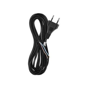 Flexo šnúra PVC 2x0, 75mm 5m čierna EMOS S19275 vyobraziť