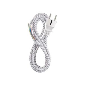 Flexo cord 3x0.75mm braided 2.4m EMOS S00003 for iron vyobraziť